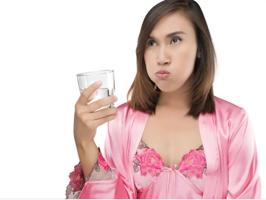 жабурене с вода за уста