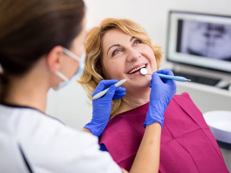 тежка пародонтоза